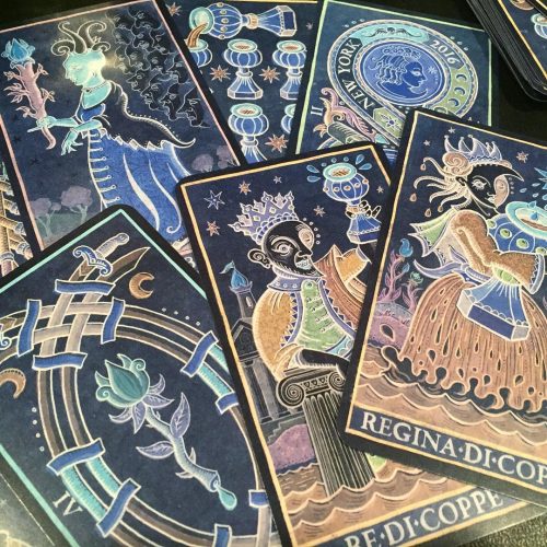 Trionfi della Luna Tarot Paradoxical Blue