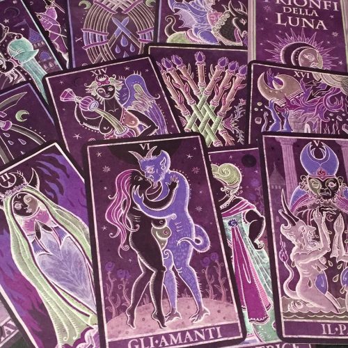 Trionfi della Luna Tarot Paradoxical Purple