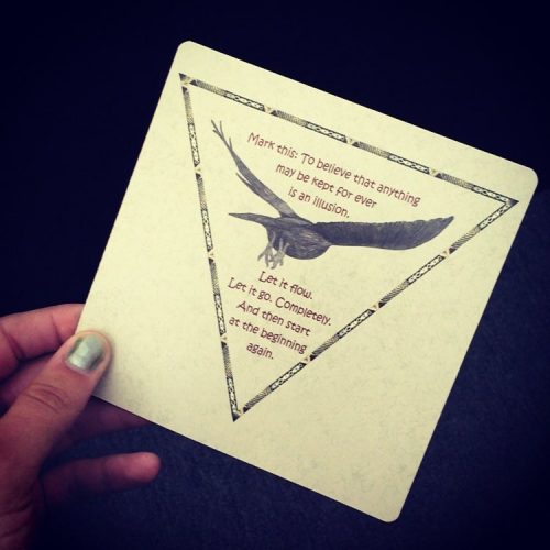 Raven Cards Oracle Deck