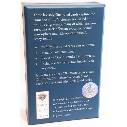 The Victorian Romantic Tarot third edition (metallic overlay)