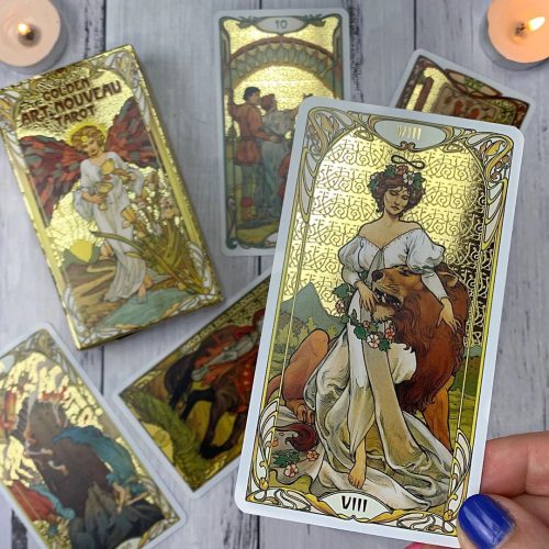 Golden Art Nouveau Tarot
