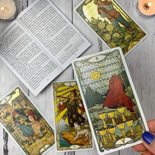 Golden Art Nouveau Tarot
