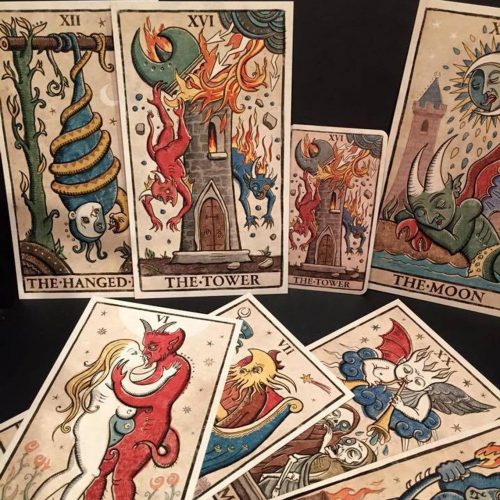 Trionfi della Luna Tarot