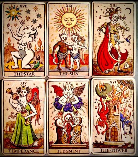 Trionfi della Luna Tarot