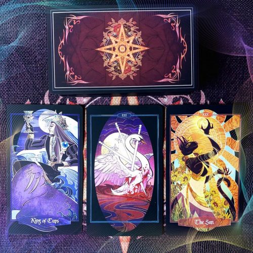 Children of Litha Tarot Black Edition
