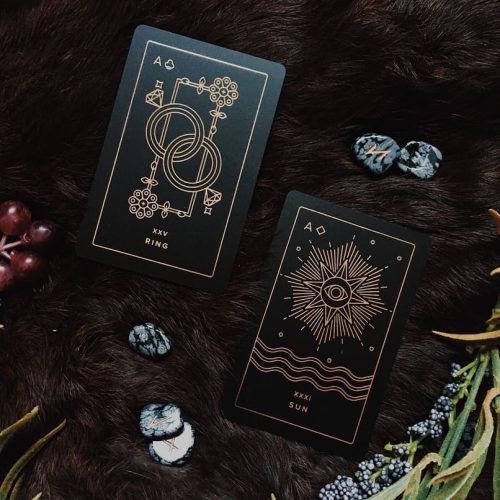 Golden Thread Lenormand Deck