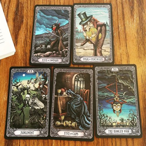 Combo Dark Mansion Tarot