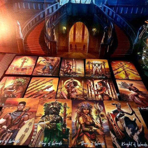 The Elemental Wisdom Tarot UV Lamination