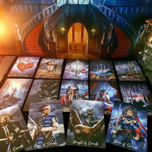 The Elemental Wisdom Tarot UV Lamination