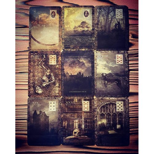 The Legend of the Wizard Laird Lenormand Poker Size