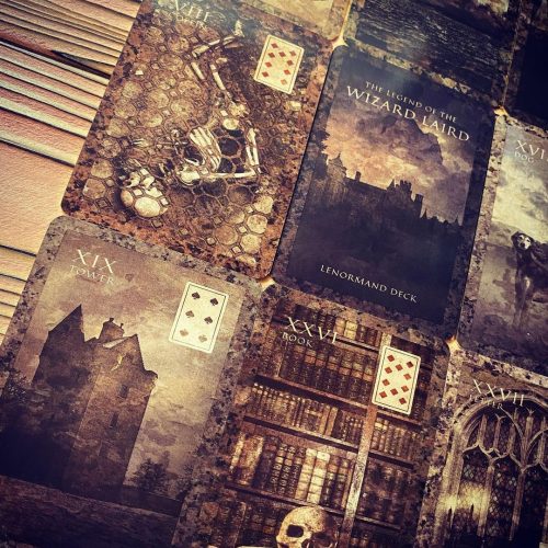 The Legend of the Wizard Laird Lenormand Poker Size