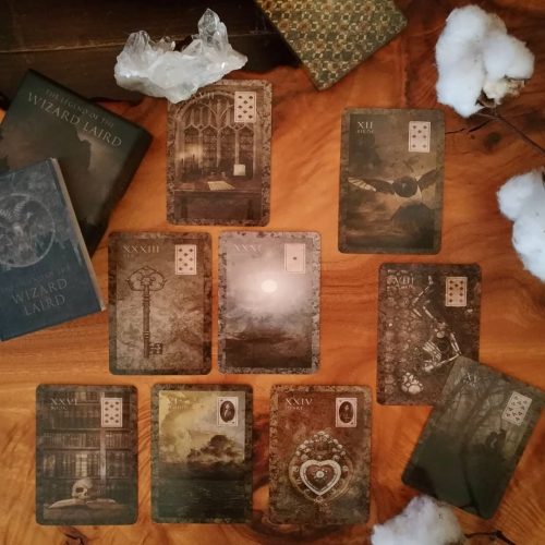 The Legend of the Wizard Laird Lenormand Poker Size