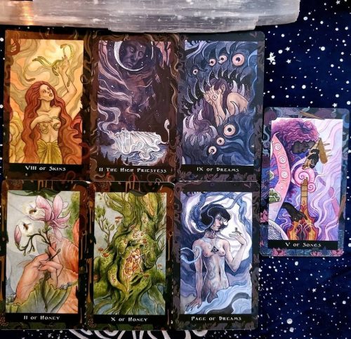 Blood Moon Tarot Tuckbox 1st Edition