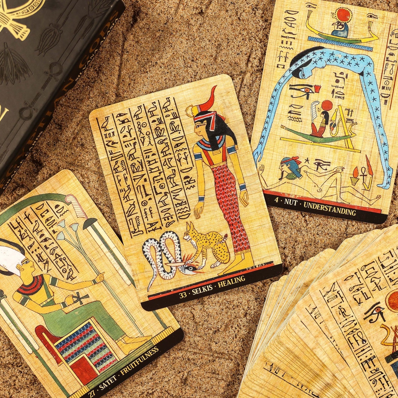 Egyptian Gods Oracle Cards 3