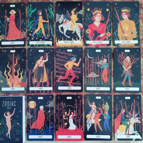 Zodiac Tarot Deck & Book Set