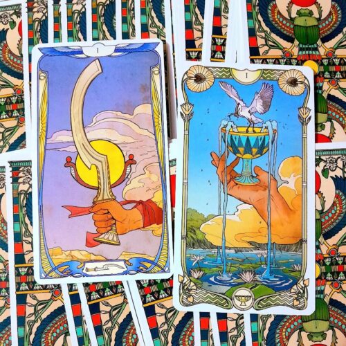 Egyptian Art Nouveau Tarot