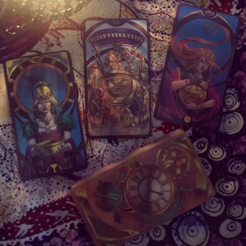 Steampunk Art Nouveau Tarot