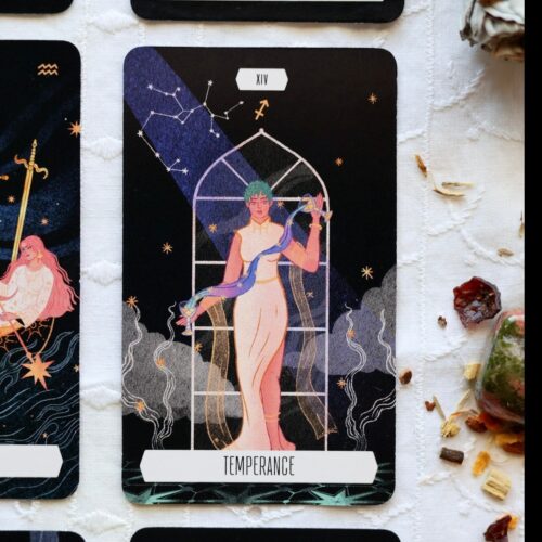 Zodiac Tarot In A Tin