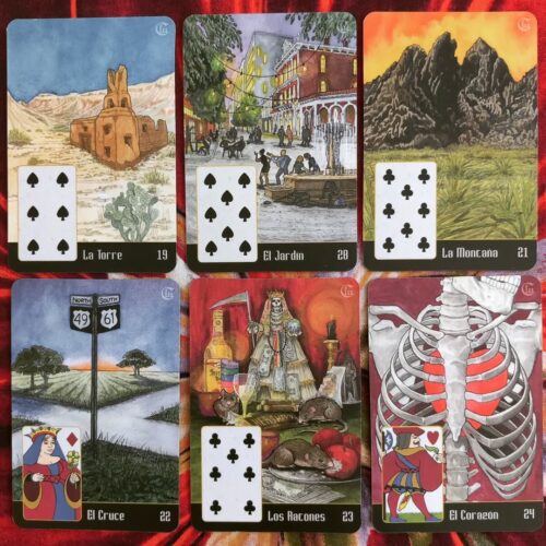 La Santa Muerte Lenormand